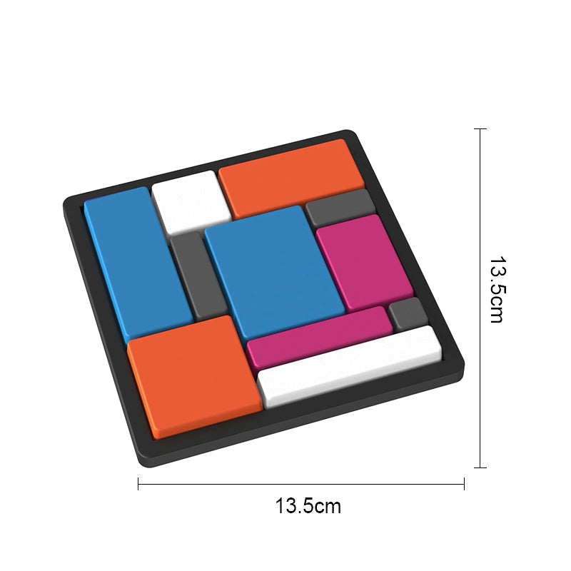 Jeu de puzzle créatif de formes géométriques. Offre valable jusqu'à épuisement des stocks.