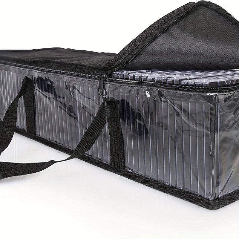 Grand sac de rangement en plastique transparent, robuste et épais, idéal pour les vêtements, les déménagements et le stockage