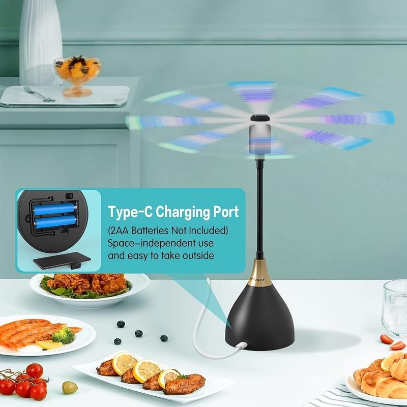 De réduction jusqu'à épuisement des stocks Ventilateur de table anti-mouches