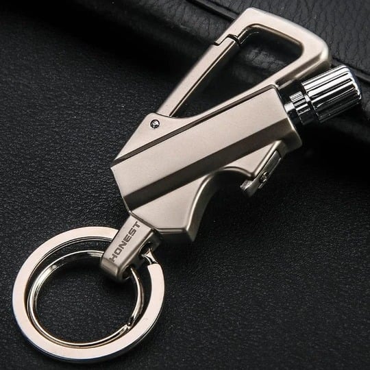 Keychain Lighter Flint Waterproof, Rechargeable & 10,000 Uses | Survival, Camping & Gift (4 Models)