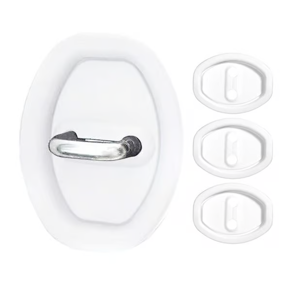 Couvercle de serrure de porte en silicone - Coussin insonorisant