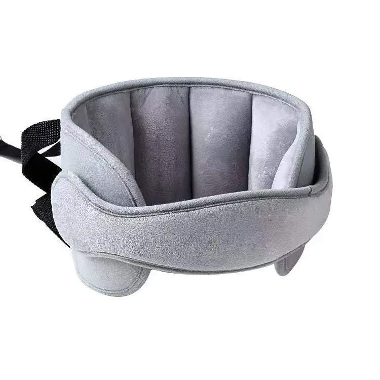Appui-tête de siège auto pour enfant, sangle de soutien souple et moelleuse pour la sieste, réglable, avec coussins latéraux rembourrés