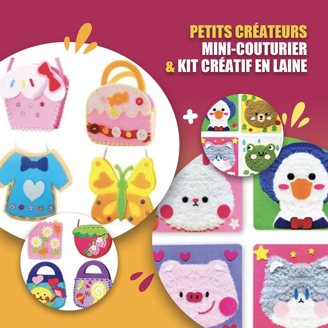 Kit Créatif en Laine - CADOUET