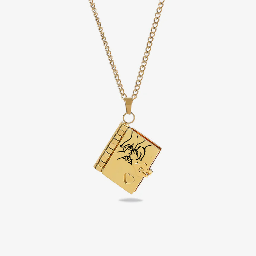 Collier livre My Little Star pour fille, cadeau d'anniversaire et de remise de diplôme, bijoux d'amour