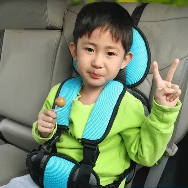 REDUCTION Siège Auto Portable pour Enfant Coton + Polyester Léger (360 g) & Harnais 5 Points pour Voyage & Quotidien