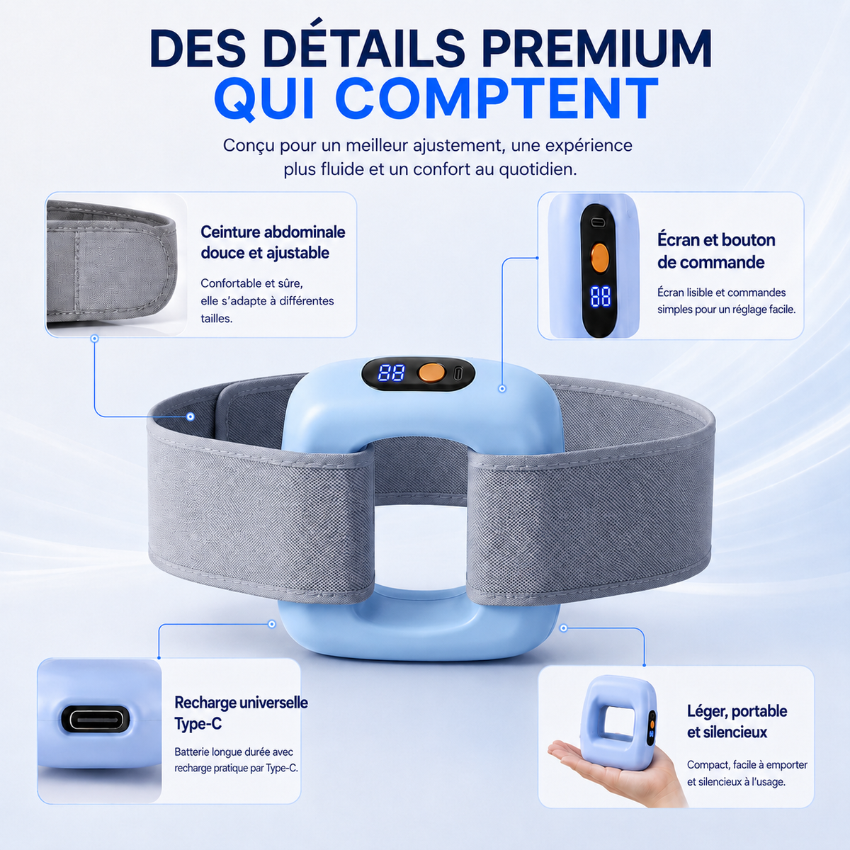 Anneau de fascia multifonctionnel pour tout le corps