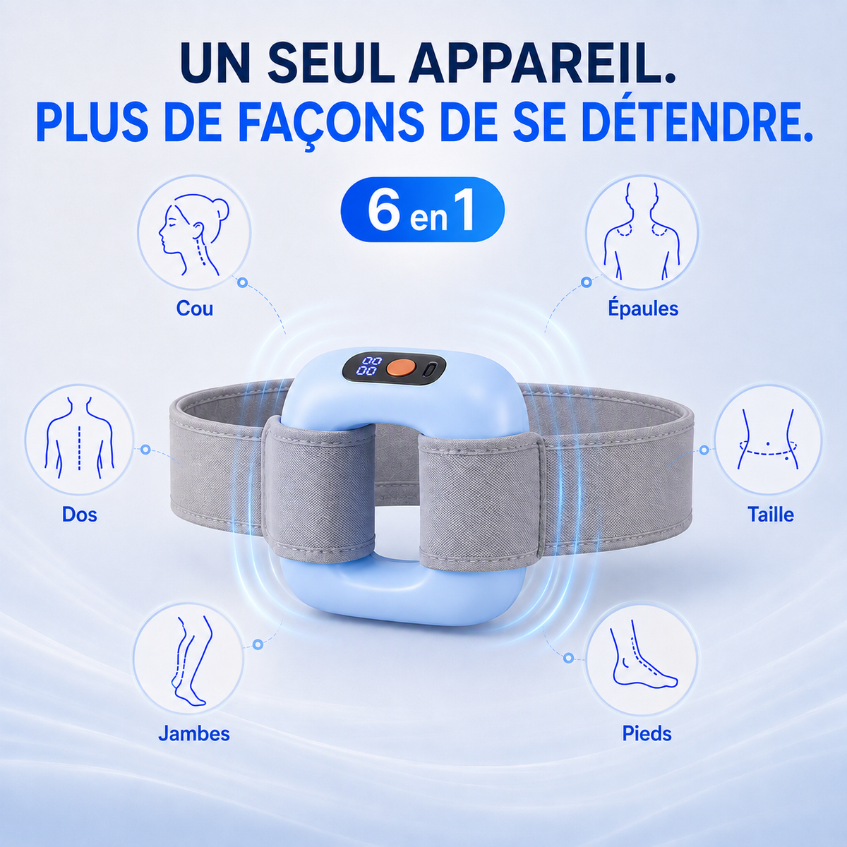 Anneau de fascia multifonctionnel pour tout le corps
