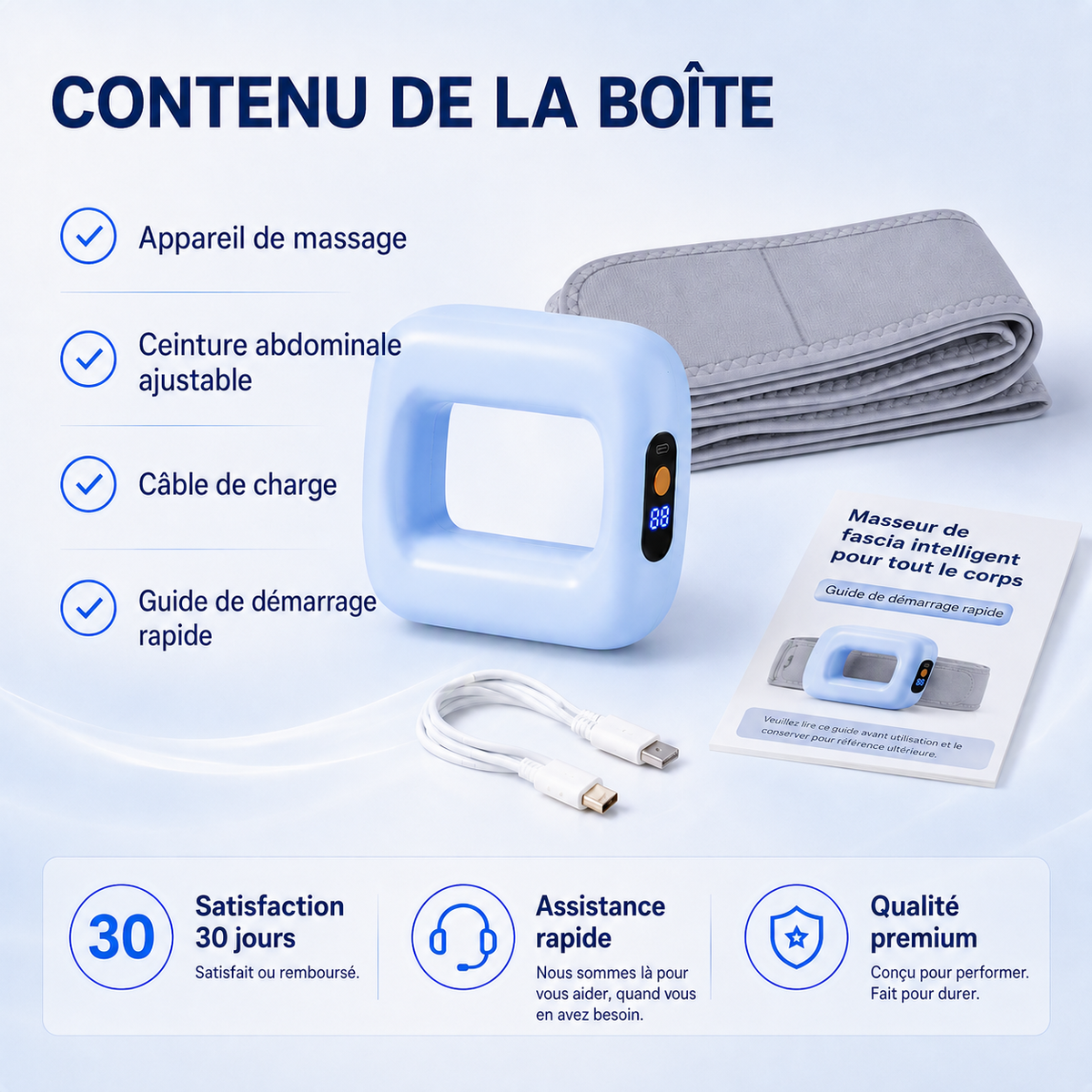 Anneau de fascia multifonctionnel pour tout le corps