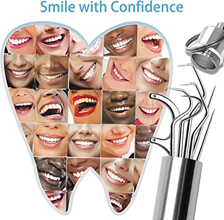 Ensemble de cure-dents en acier inoxydable | Hygiénique & Durable