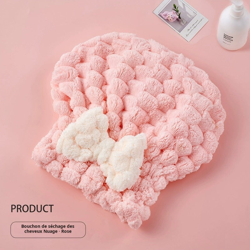 Quick Polaris hair-drying swim cap - New princess knot style