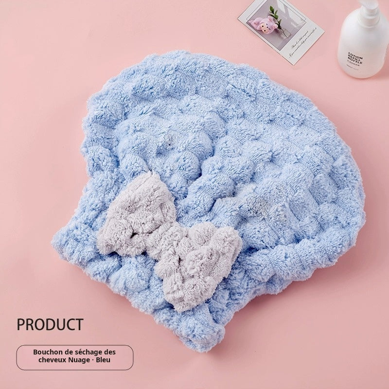 Quick Polaris hair-drying swim cap - New princess knot style