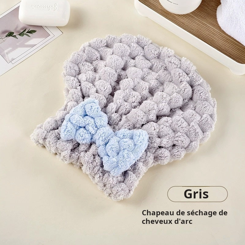 Quick Polaris hair-drying swim cap - New princess knot style