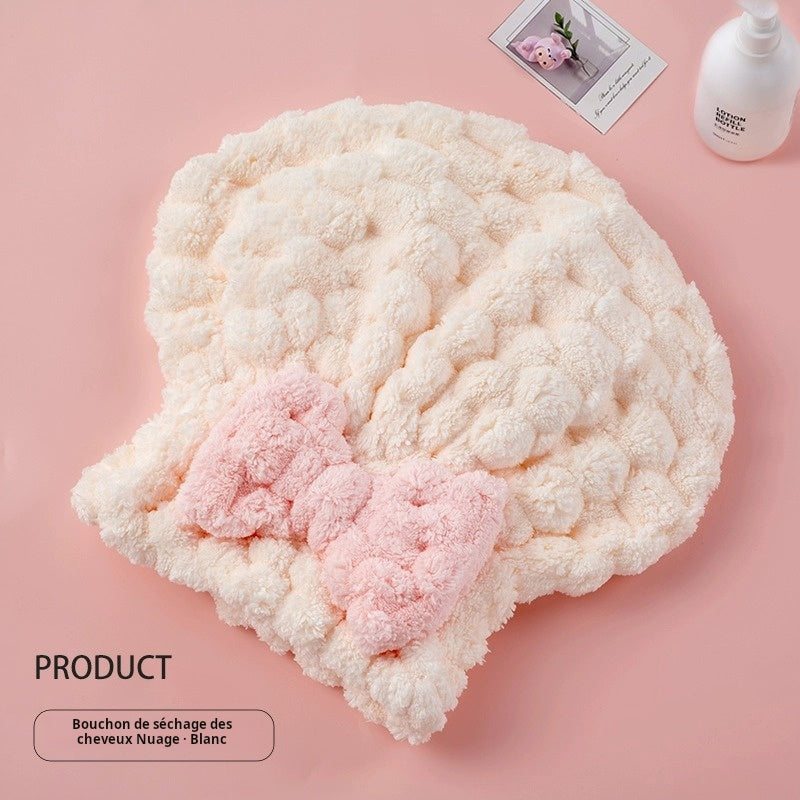 Quick Polaris hair-drying swim cap - New princess knot style