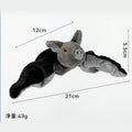 Jouet interactif pour chat de Noël : Souris volante et chauve-souris réalistes, avec mouvement et son