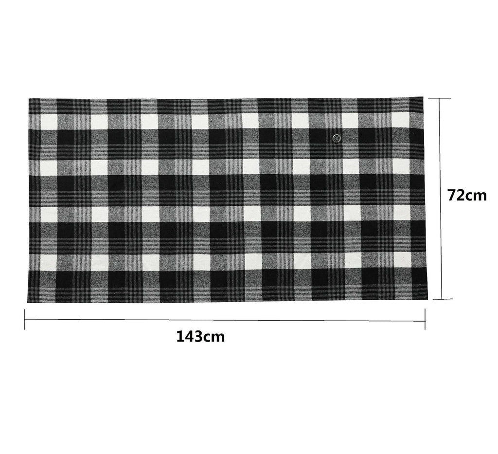 Écharpe chauffante nouvelle génération - Couverture chauffante multifonctionnelle intelligente et réglable - Version épurée avec fonction de chauffage USB