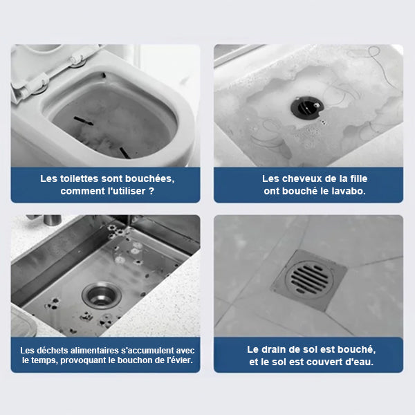 Déboucheur de toilettes haute pression