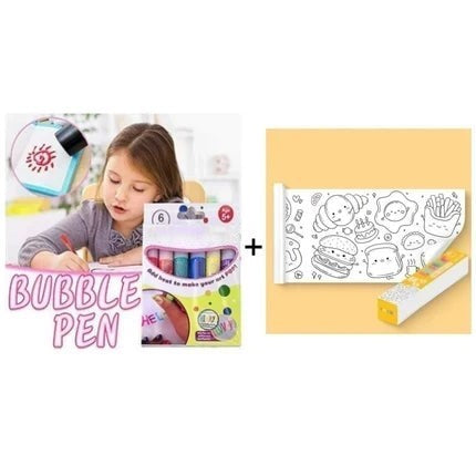 Stylos de dessin DIY Bubble Popcorn : Achetez-en 3, payez-en 2
