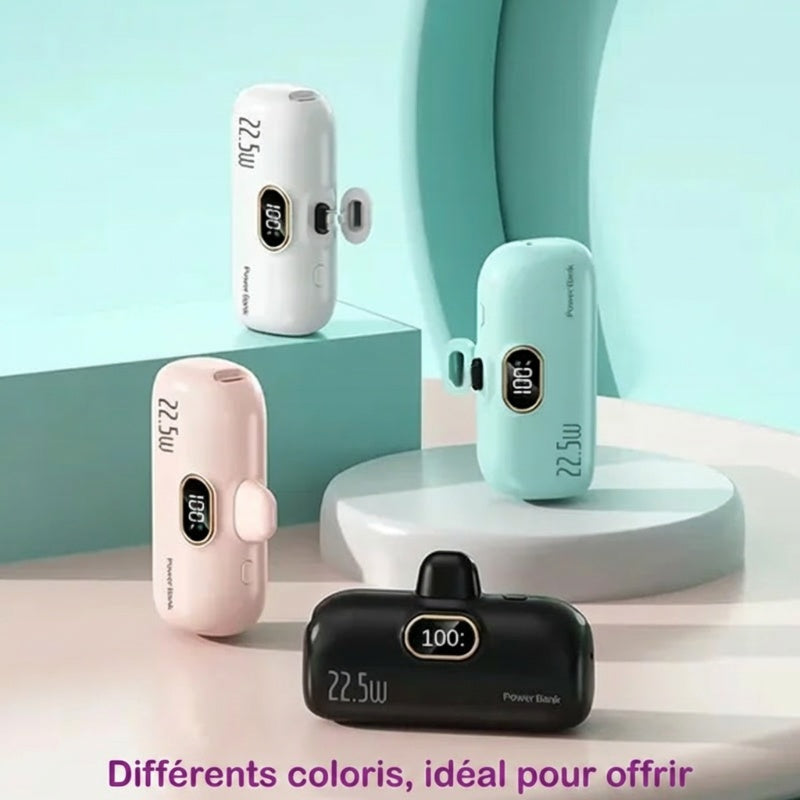 PROMOTION Batterie Externe Ultra-Fine Glissez-la dans votre poche Offre Limitée