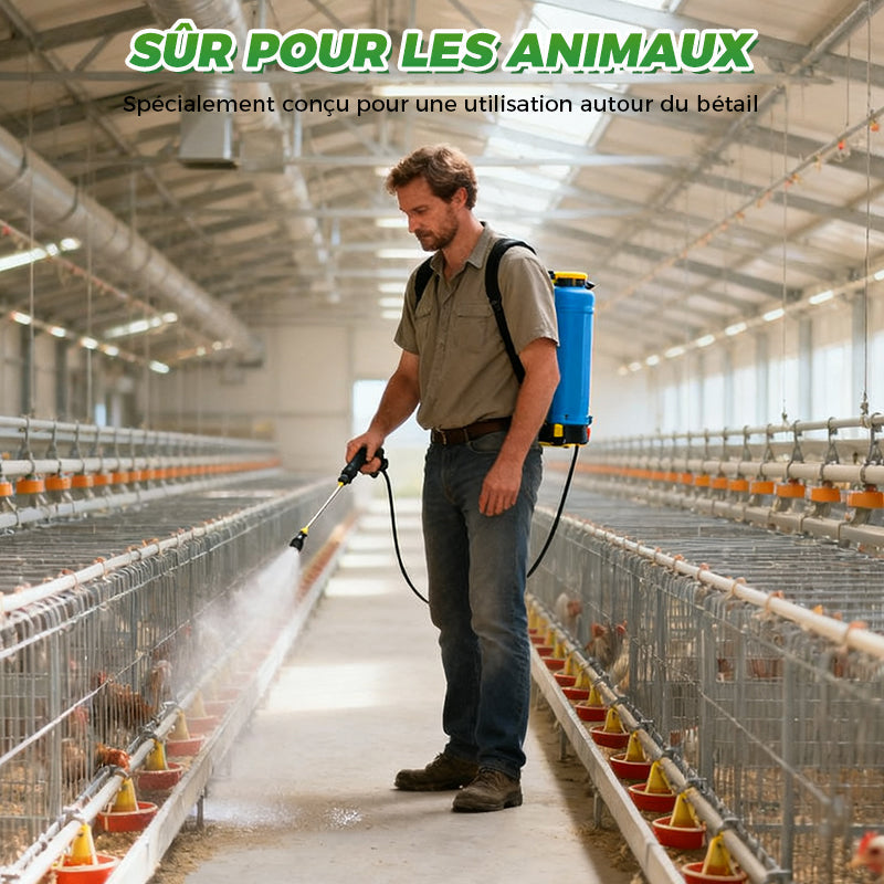 Comprimés désinfectants effervescents pour les exploitations d'élevage
