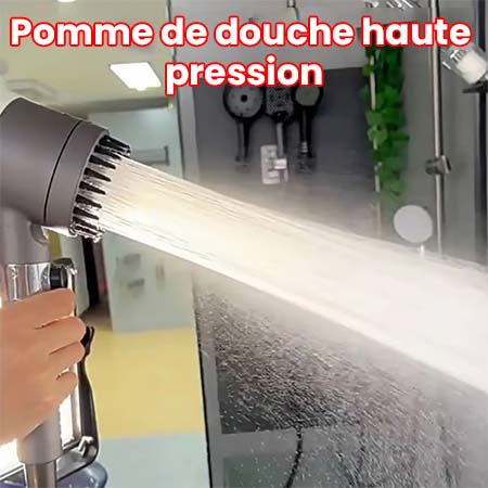 Luxury Shower Head for Skincare and Massage - 3 Spray Modes with Water-Saving Technology for a Rejuvenating Shower Experience