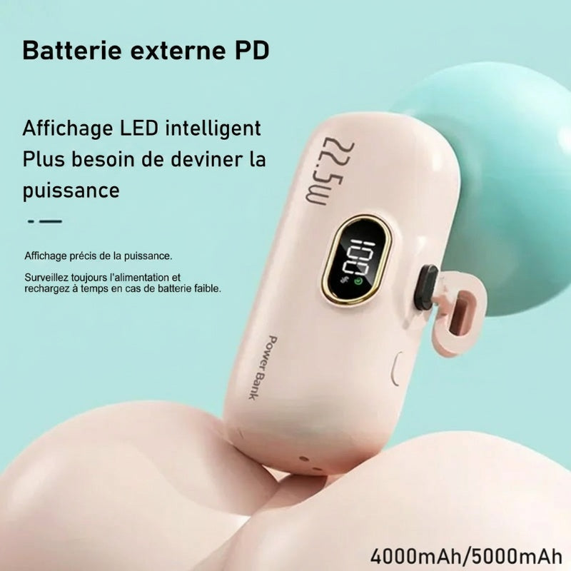 PROMOTION Batterie Externe Ultra-Fine Glissez-la dans votre poche Offre Limitée
