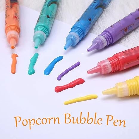 Stylos de dessin DIY Bubble Popcorn : Achetez-en 3, payez-en 2