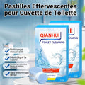 Comprimés effervescents de nettoyage pour toilettes - décontamination, tartre urinaire, alcali urinaire et élimination des odeurs