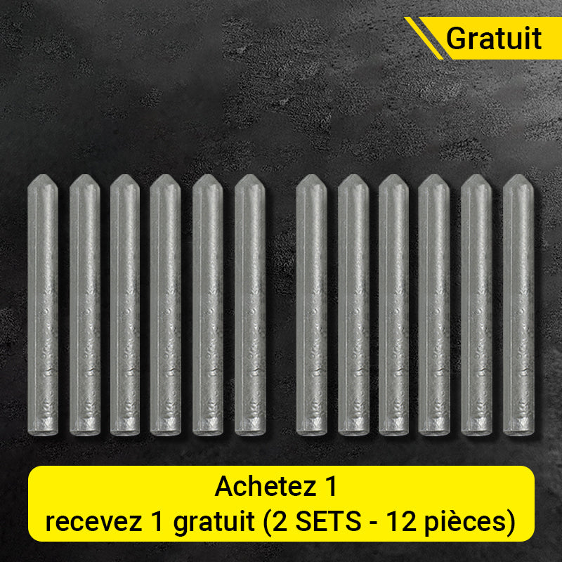 Baguettes de Soudure Universelles à Basse Température, Soudez Aluminium, Acier & Cuivre en 1 Clic