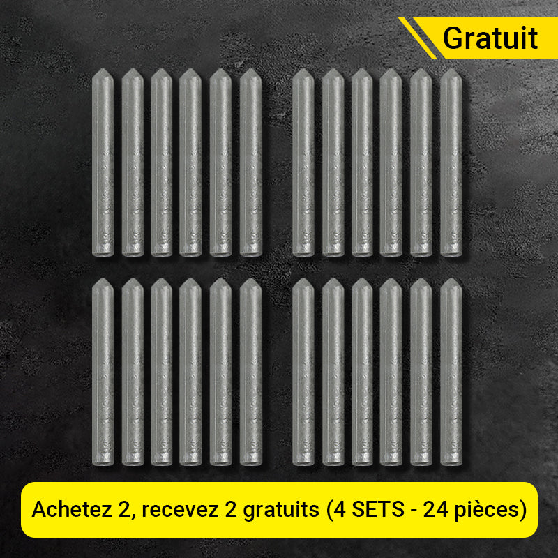 Baguettes de Soudure Universelles à Basse Température, Soudez Aluminium, Acier & Cuivre en 1 Clic