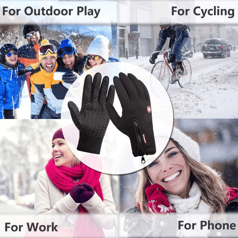LSAT DAY 60% OFF Waterproof Thermal Touchscreen Gloves