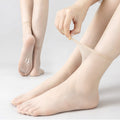 Chaussettes invisibles antidérapantes en soie cristalline (Super, achetez-en 2 et bénéficiez de 5 % de réduction)