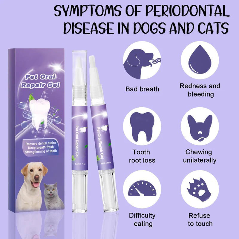 Achetez-en 1, obtenez-en 1 gratuit : Gel réparateur oral pour animaux de compagnie