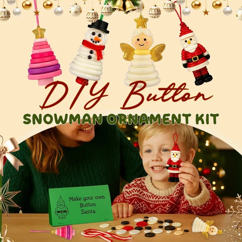 Kit de décoration DIY avec boutons