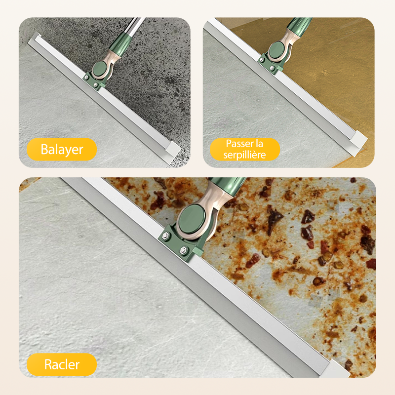 Brosse de sol multifonction en silicone