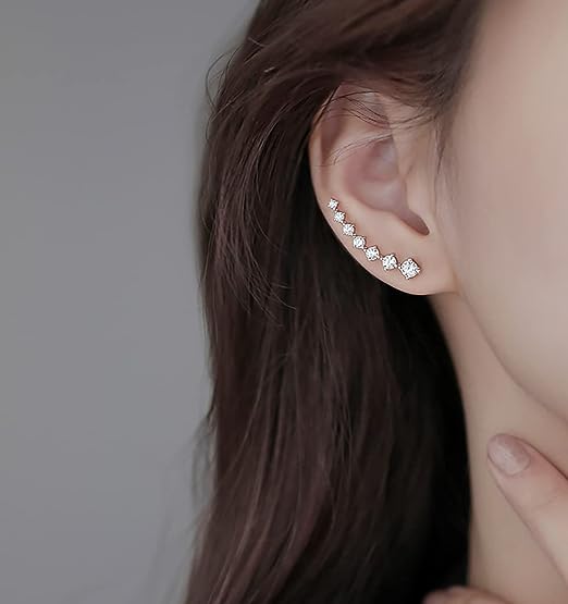 New Year 2024 Hot Sale Seven-Star Diamond Earrings