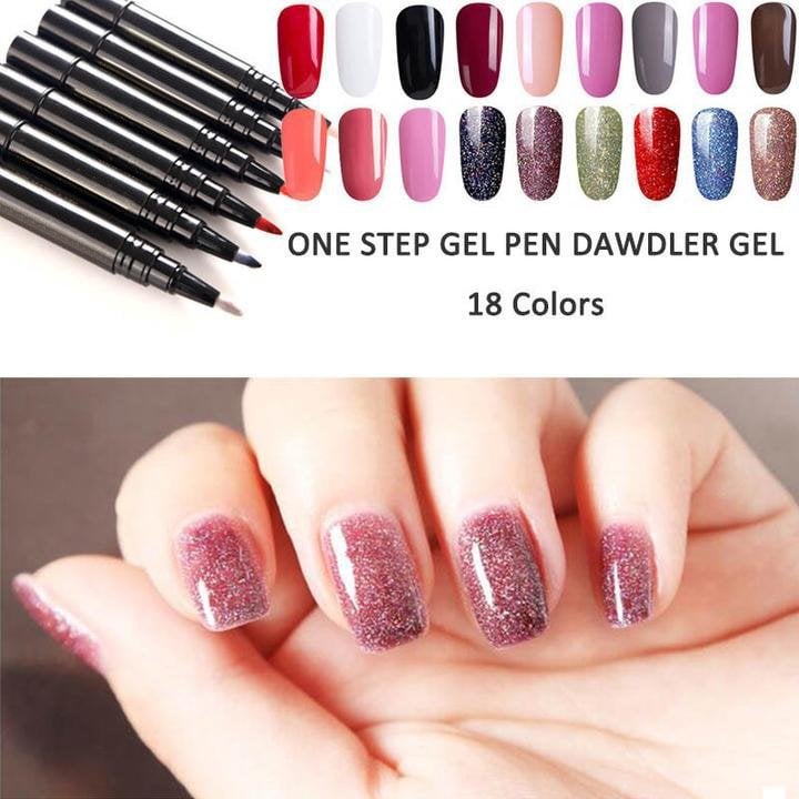 Offre à durée limitée : 1 acheté, 1 offert - 19,99 € Stylo-gel pour ongles, mini lampe UV de poche offerte