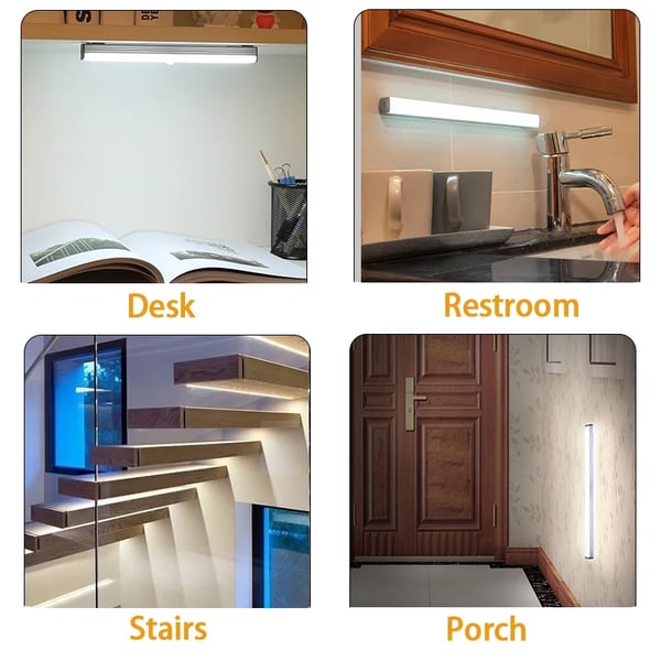 Offre spéciale : 50 % de réduction sur les lampes LED rechargeables magnétiques intelligentes sans perçage