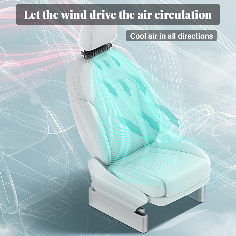 D'T: 50 % OFF Adjustable Cooling Fan for Driver and Passenger Seats