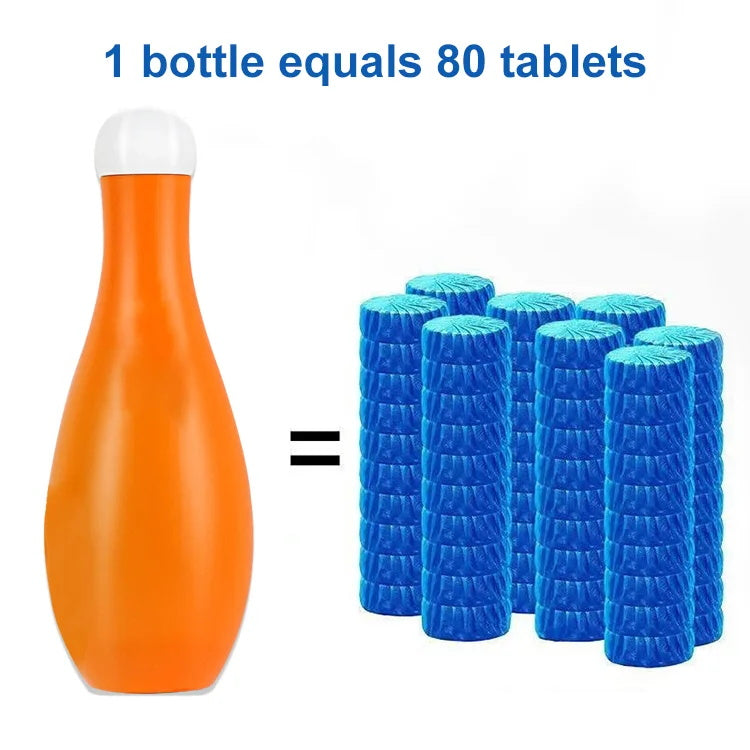 Nettoyant pour cuvette de toilette Bowling Blue Bubble