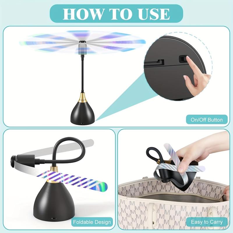 De réduction jusqu'à épuisement des stocks Ventilateur de table anti-mouches