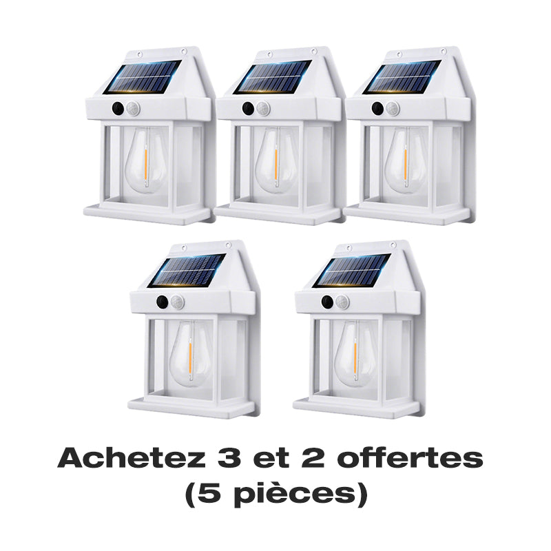 2025 Nouvelle lampe murale solaire pour l'extérieur