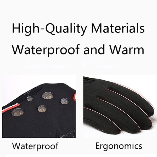 LSAT DAY 60% OFF Waterproof Thermal Touchscreen Gloves