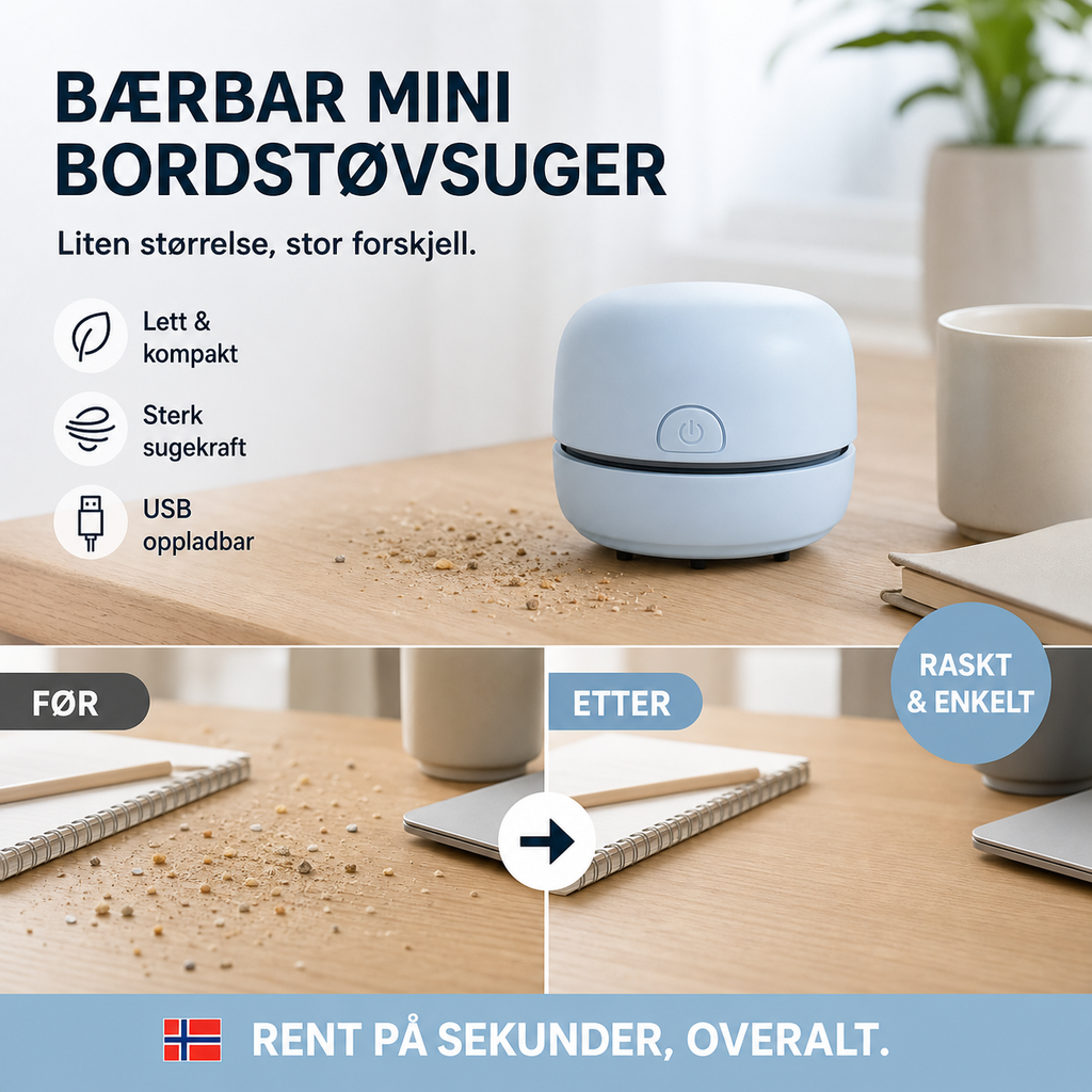 Mini aspirateur portable pour bureau