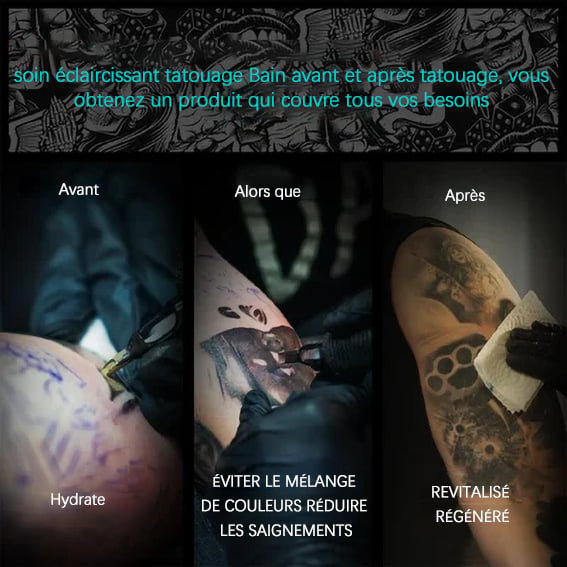 Baume éclaircissant après-soin pour tatouage