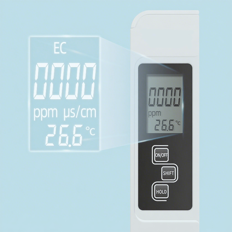 Testeur de Qualité de l'Eau 3 en 1 TDS
