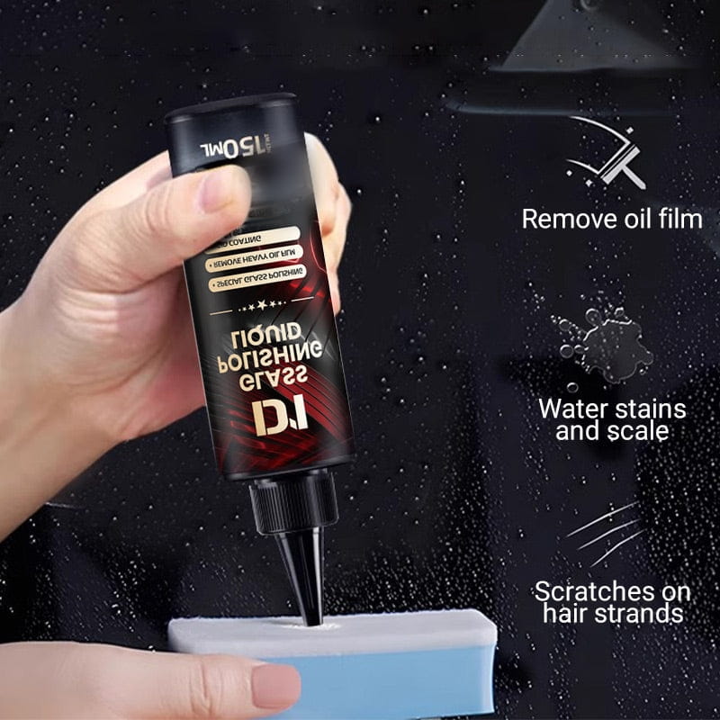 Liquid Polish for Car Windows Permanently erase marks, save on replacement costs
