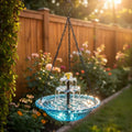 SPRING - 50% OFF Solar Hanging Bird Bath Fountain or Bird Feeder