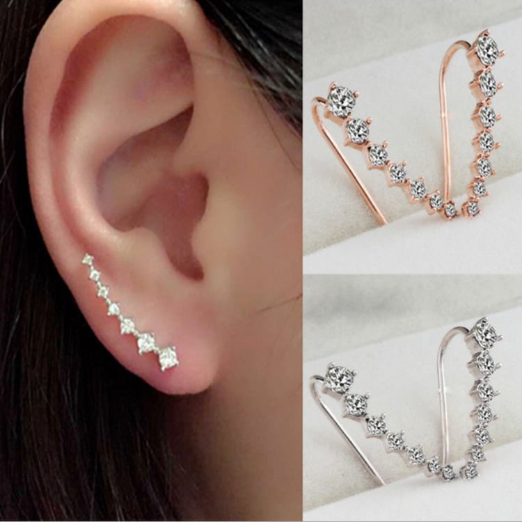 New Year 2024 Hot Sale Seven-Star Diamond Earrings