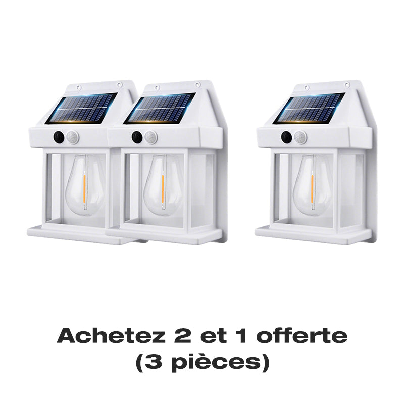 2025 Nouvelle lampe murale solaire pour l'extérieur