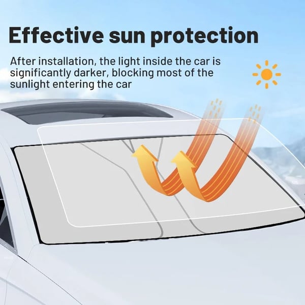 Pare-soleil pliable pour pare-brise, meilleure vente